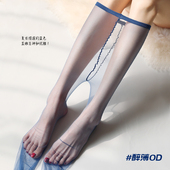 袜夏薄款 黑丝袜女薄款 防勾丝连裤 光腿神器女美肤袜0D薄荷曼波丝袜