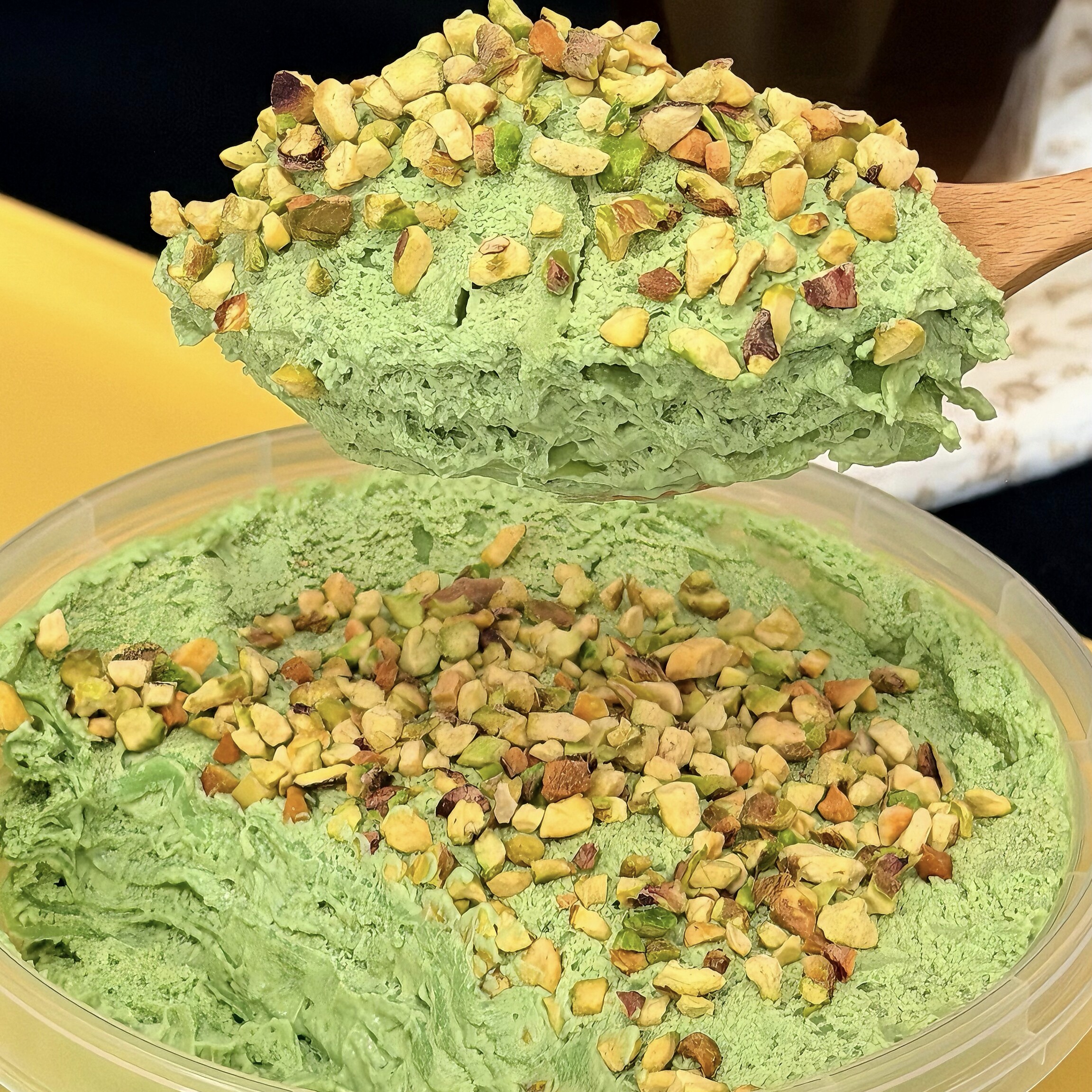 焙尔妈妈手作正荣开心果抹茶千层蛋糕380g生日礼物点心甜品盒子