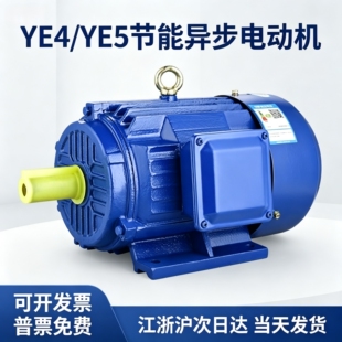 三相电动机YE4-90L-4 1.5KW 0.75KW/1.1KW/YE4-100L1-4 2.2KW全铜