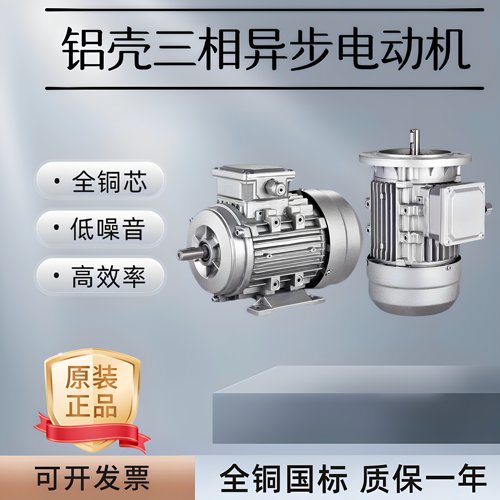 铝壳电机YS8024 0.75kw/1.1kw//1YS7124 0.37kw全铜国标B14/B5/B3