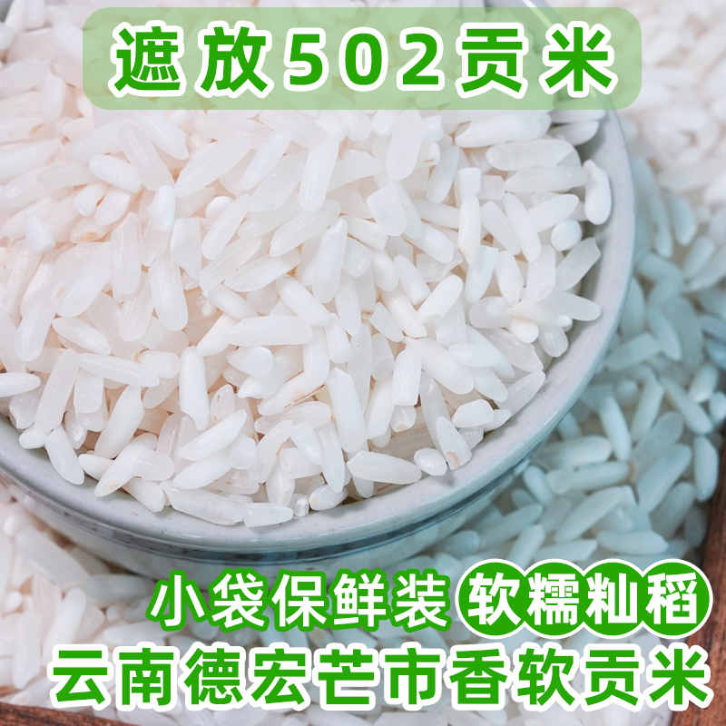 2025年新米优质农家自产大米5斤10斤遮放软香贡米5kg(1斤小袋装)