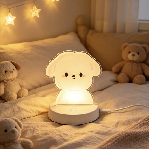 马尔济斯LED小夜灯宠物礼物