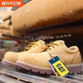 低帮休闲磨砂牛皮系带大头皮鞋 卡特复古经典 工装 CAT男鞋 鞋 P714020