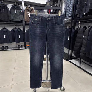 【H家】专柜398！棉弹面料 精致刺绣 柔软保暖亲肤弹力牛仔3Y225A