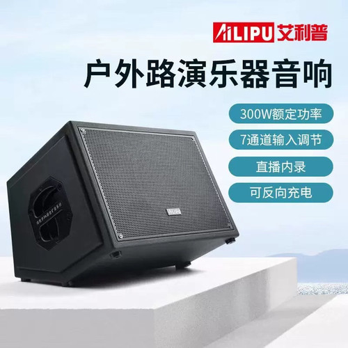 艾利普T10PLUS音响直播内 电吹管音响 户外便携K歌乐器弹唱音箱