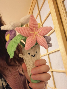 【成品】jellycat同款手工钩织手捧花玩偶花束送闺蜜礼物