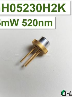 日本SHARP夏普35mW 520nm绿色激光器二极管GH05230H2K 5.6mm带PD