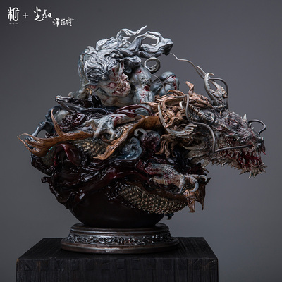 末那末匠光叔夜叉坞艺术雕像