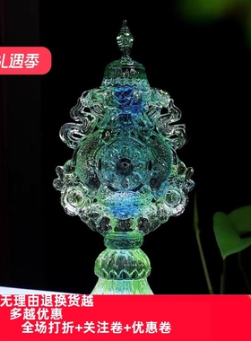 彩色古法琉璃吉祥古法琉璃