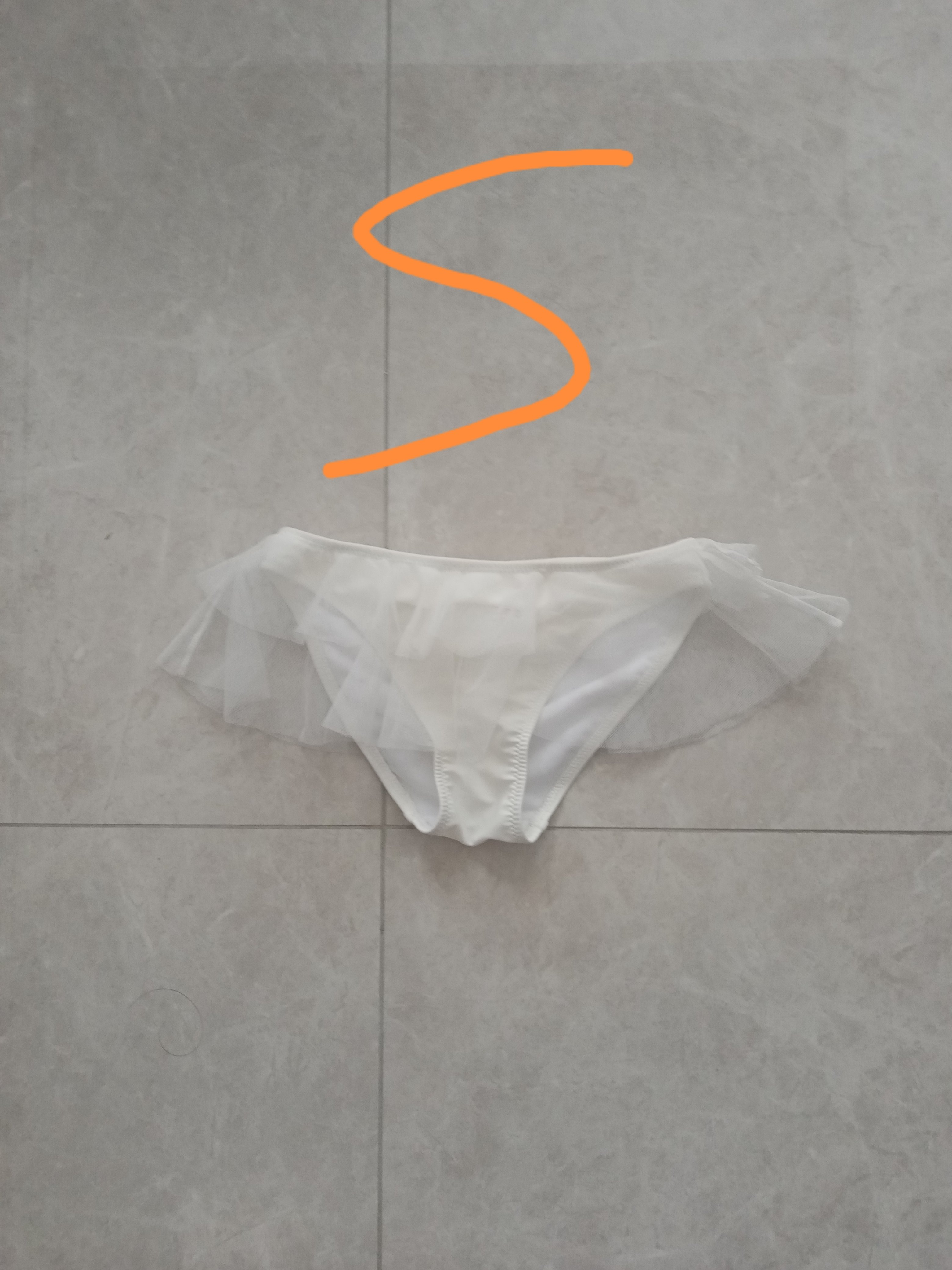 特价孤品日本原单比基尼三角泳裤蕾丝白色低腰舞蹈表演裤丁字裤