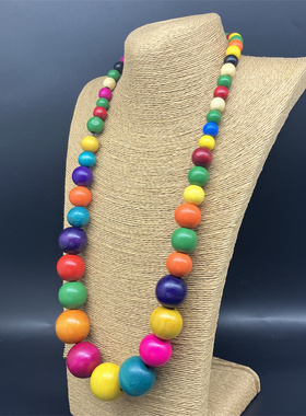 棉麻风necklace民族项链情侣情侣