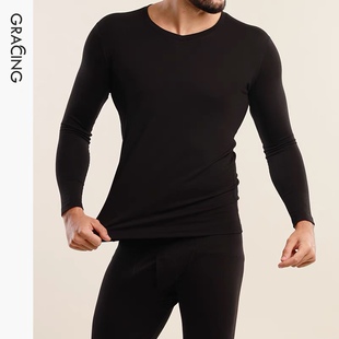 【商场同款】歌瑞森秋衣秋裤套装男士秋冬保暖内衣薄款无痕打底衫