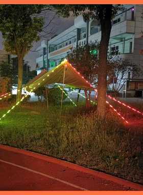光绳风灯夜晚警示IPB绳绳地地钉警示帐篷装饰氛围灯防绊倒发绳营