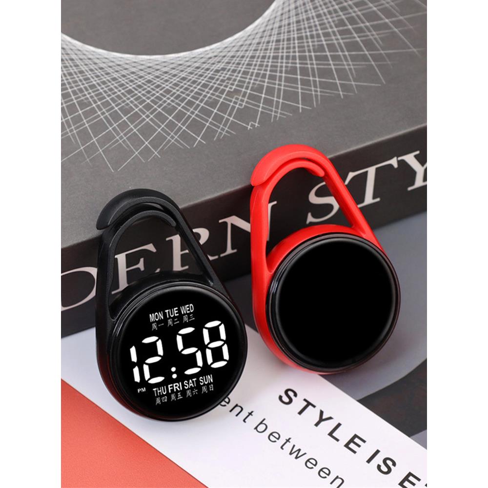 迷你电子表数字显示简约便携学生成人通用看时间可挂包包护士表