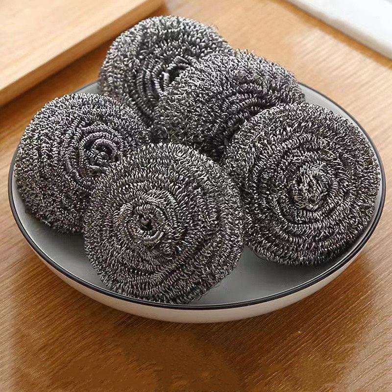 钢丝球球厨房用品钢丝球特洁锅大号手清柄不锈钢不生锈不掉渣洗碗