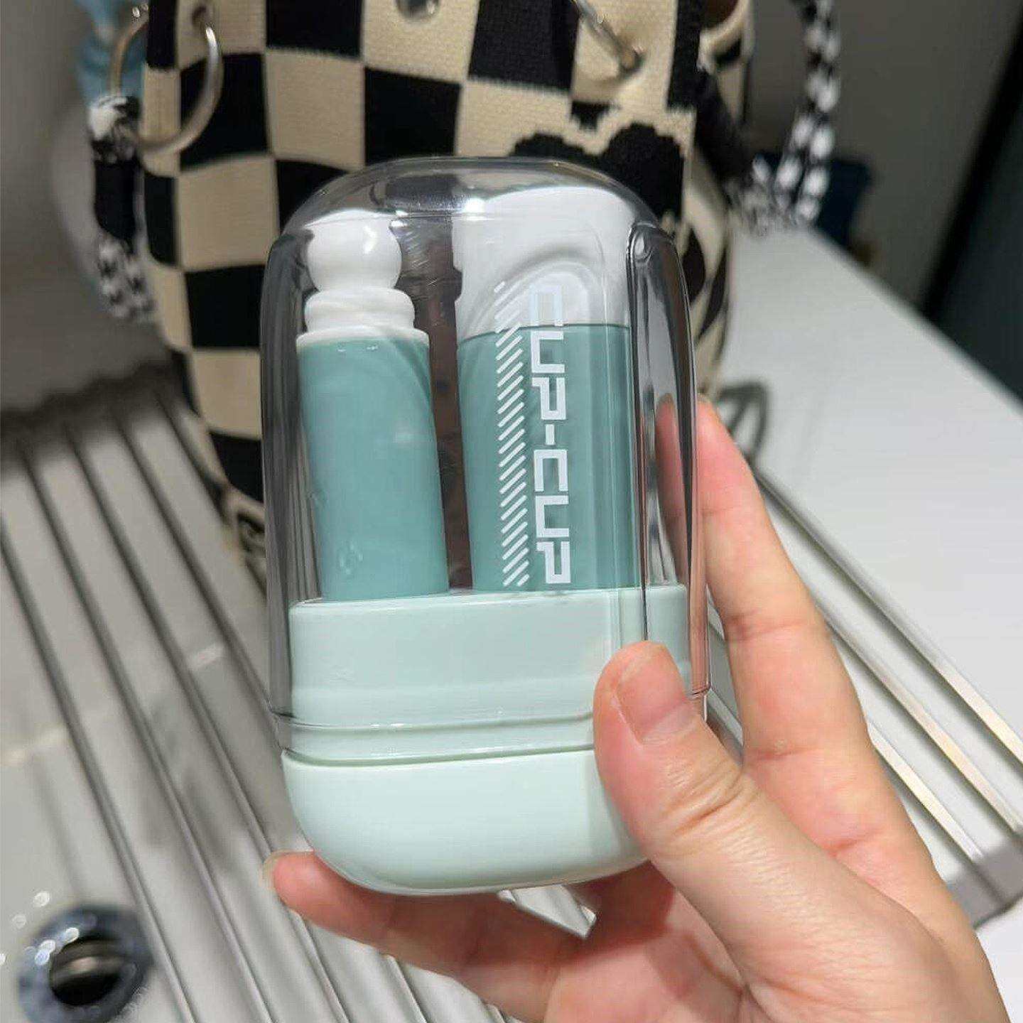 迷用你旅行漱杯口杯漱套装牙杯旅游品洗漱便KWQ携式洗折叠牙刷旅,户外/登山/野营/旅行用品,旅行洗漱套装,淘宝优惠券,粉丝福利购,淘宝优惠卷