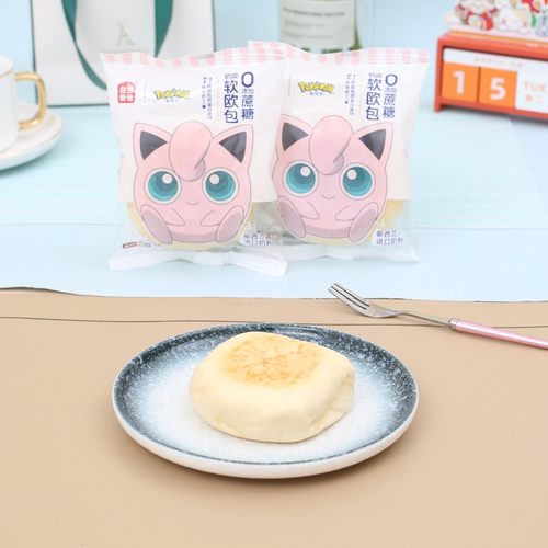 憨豆爸爸软欧包夹心零食