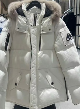 Moose Knuckles/慕瑟纳可加拿大小剪刀3Q女款毛领鹅绒保暖羽绒服