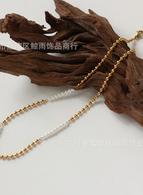 XL148韩国饰品INS风欧美珠珠拼接