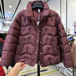 石墨烯云绒立领面包服女冬季保暖显瘦百搭棉服外套棉袄妈妈装棉袄