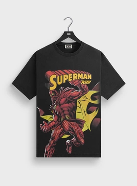现货Kith Zod Tee 漫威超人系列T恤美式复古