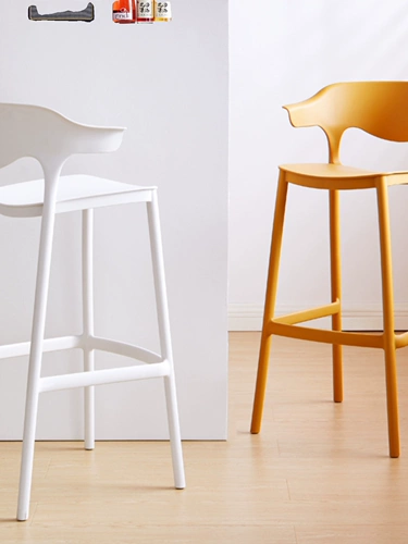 Кока -зашивая всю пластиковую сеть красного северного простых современных барных кресел стул Высокий стул лучше лесного вина лучше