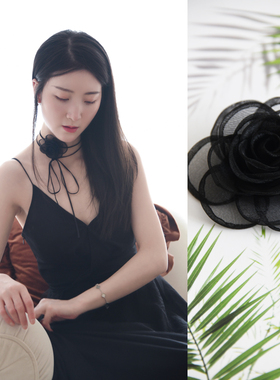 2023新款爆款颈花项链choker颈带