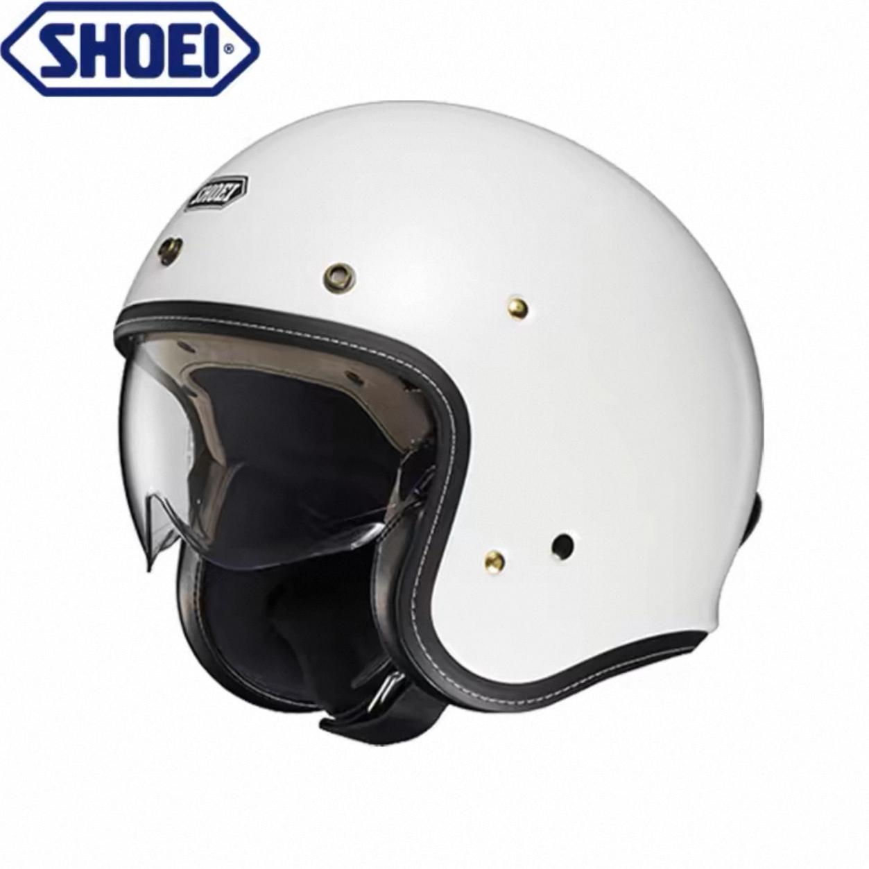 日本SHOEI JO+ 哈雷复古凯旋摩托车夏季踏板机车3/4半盔头盔