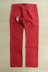 Skool European and American Street Fashion Trendy Red Jeans Akoo Official T.I. Southern Hip-Hop