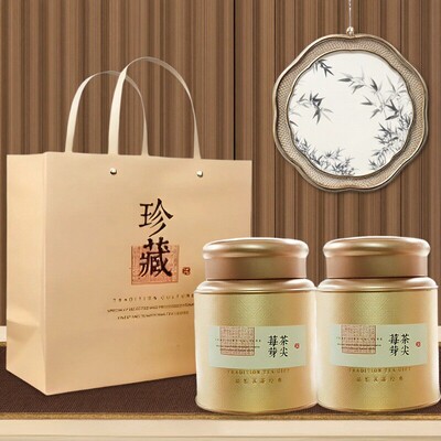 张家界莓茶芽尖湖南特产级霉茶土家藤茶永顺梅茶养生茶礼盒装200g