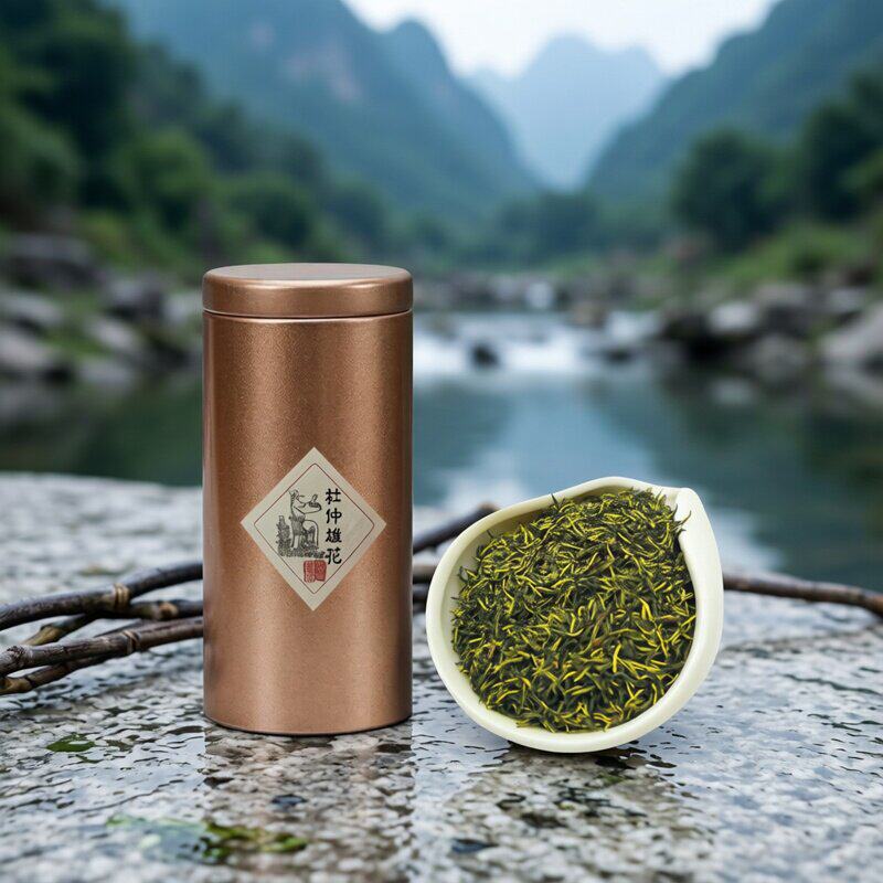 湖南张家界印象杜仲雄花茶湖南特产印象正品杜仲雄花杜仲花茶花蕊