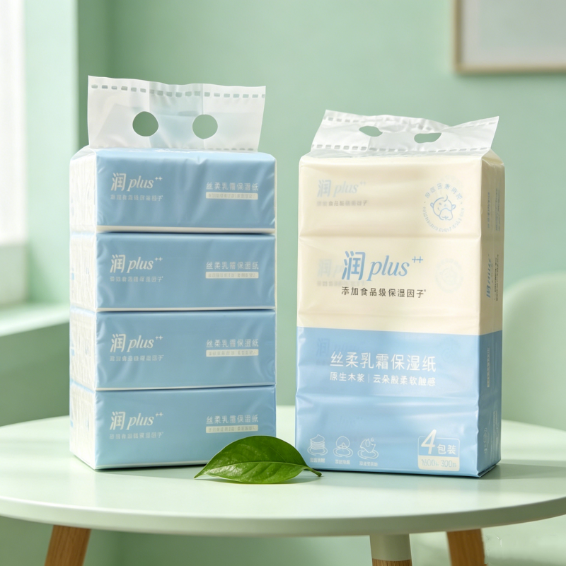 80抽加厚保湿乳霜抽纸