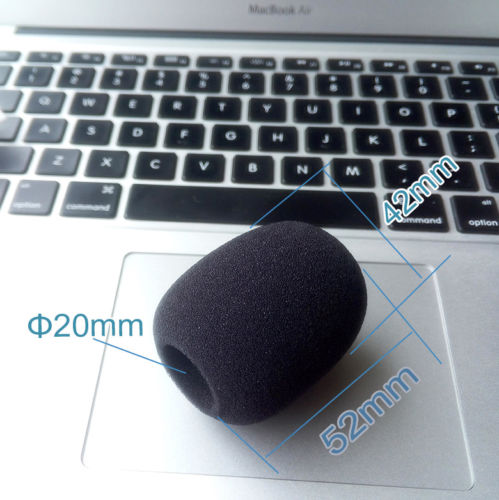 小号海绵罩指向性话筒罩麦咪罩适合 M5 NT5 AKG P170 Pop Flite