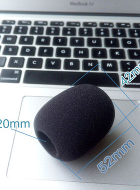 小号海绵罩指向性话筒罩麦咪罩适合 M5 NT5 AKG P170 Pop Flite