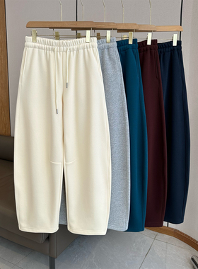 C4771 时尚巴黎的老店 BI入神裤 保暖加绒 立裁休闲镰刀裤女 五色