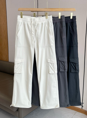 C4737 时尚巴黎的老店 纯原！抢啊~ 磨毛加绒 休闲运动工装丢丢裤