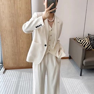 C3578分开拍羊毛西服四件套 25年回馈清仓不退不换 原680元