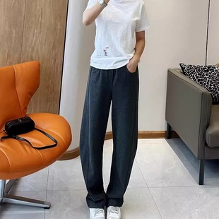 C3638三色斜缝镰刀裤 25年回馈清仓不退不换 原350元