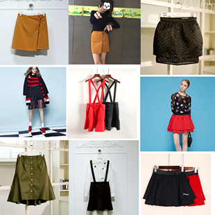 Missli正品库存清仓-四季半身裙