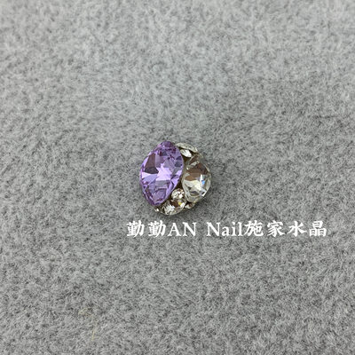 371紫罗兰正品进口施华洛成品钻球-4470小肥方8mm华子