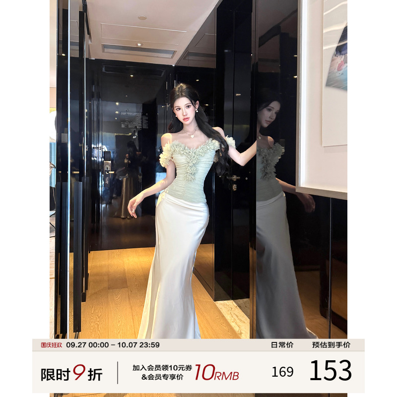 灰尘邓邓 法式无袖上衣女2025早秋新款设计感抹胸上衣辣妹穿搭