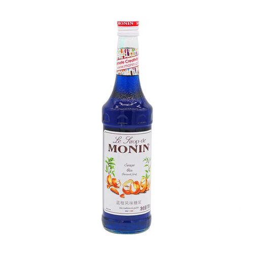 monin莫林蓝柑风味糖浆咖啡饮料