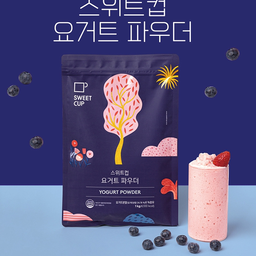 韩国进口SWEET CUP 酸奶粉优格冰沙粉冰淇淋粉奶盖粉冰奶慕斯粉