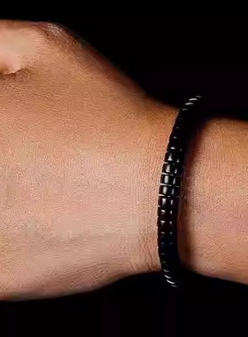 108颗沉水级手链子紫光檀木