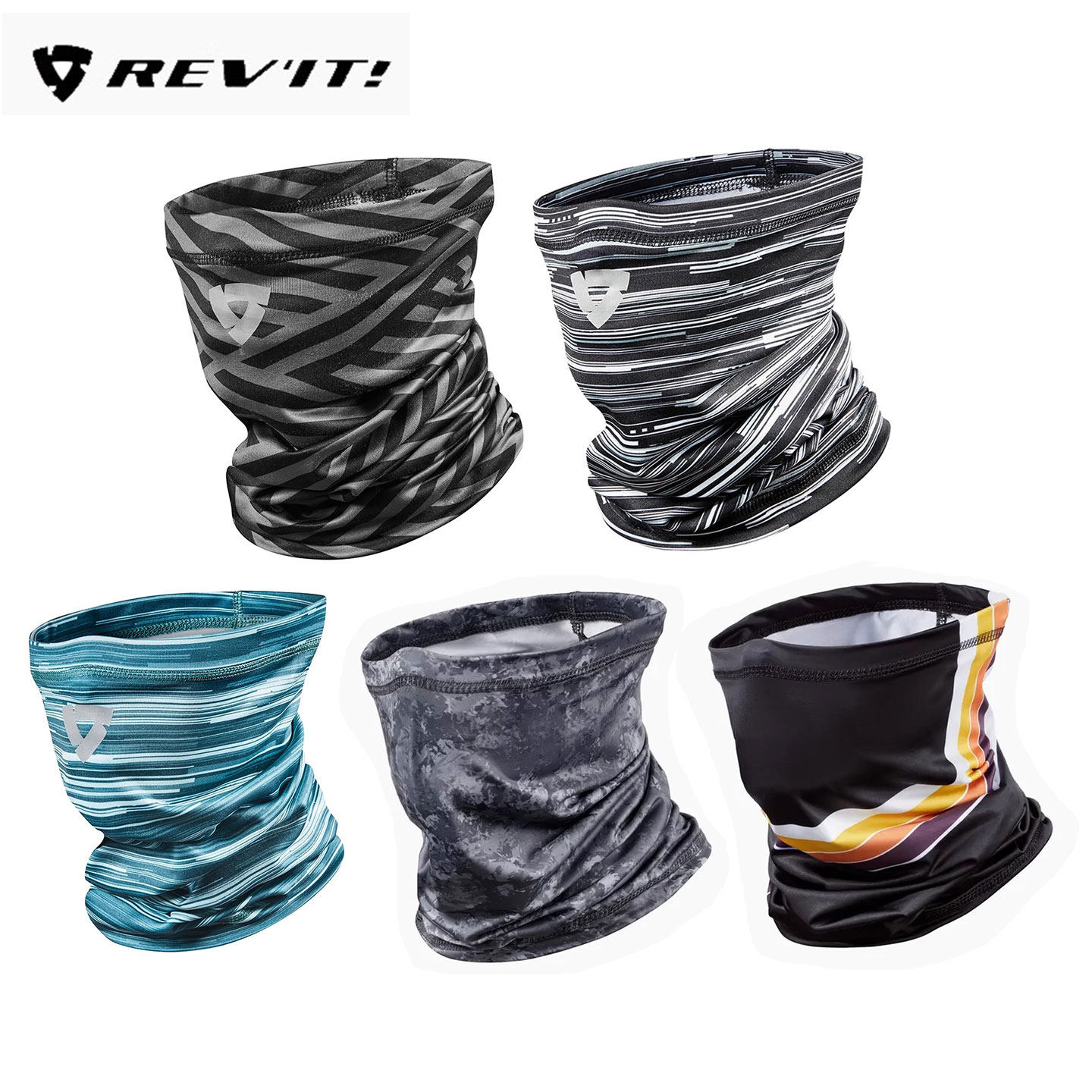 REVIT palisade 围栏脖套透气速干轻便舒适摩托车头套机车闪光