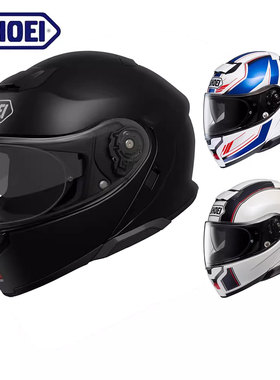 日本原装进口SHOEI NEOTEC 3代摩托车头盔双镜片摩旅巡航揭面盔