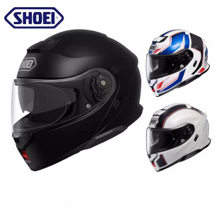 NEOTEC 3代摩托车头盔双镜片摩旅巡航揭面盔 进口SHOEI 日本原装