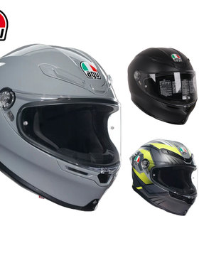 AGV K6骑行通勤摩托车头盔男女四季机车赛车全盔夏季安全帽K6S