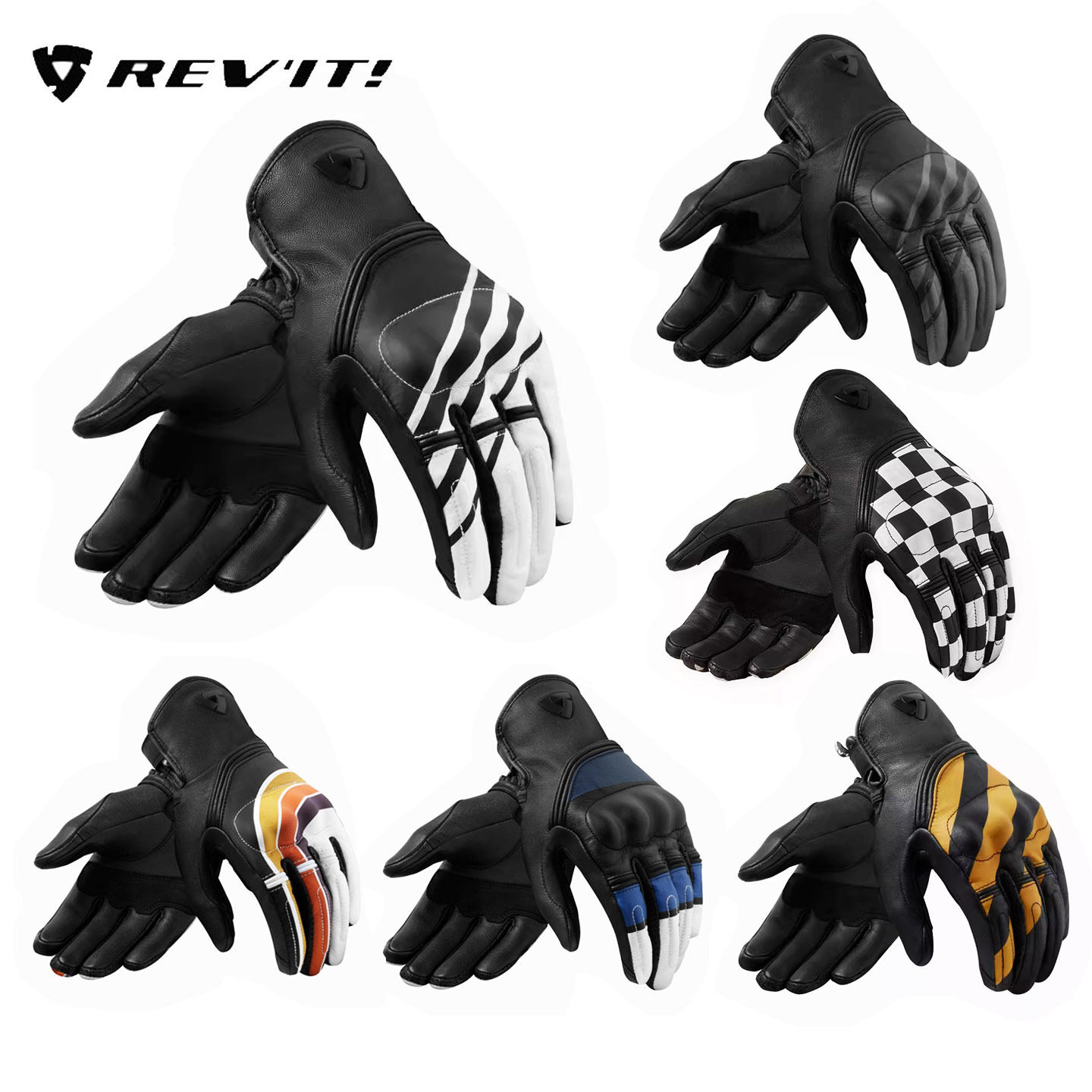 REVIT 红山 摩托车骑行手套男女机车赛车四季防摔通勤春夏亥柏龙