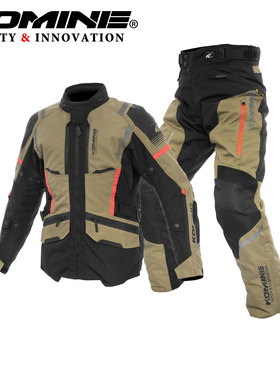 KOMINE四季套装摩旅拉力服CE2保暖防水防风摩托车骑行服男JK-635